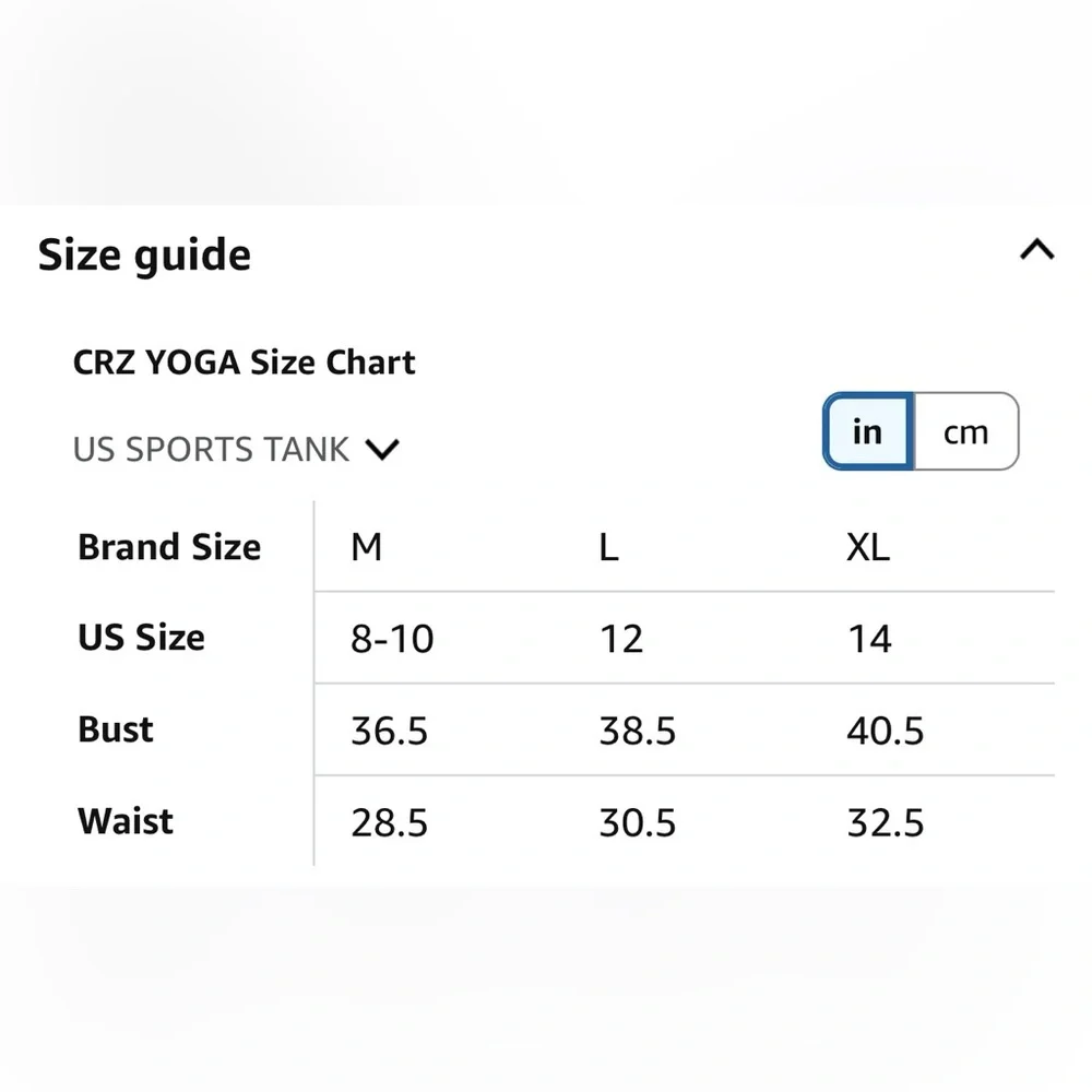 CRZ Yoga Butterluxe Sweetheart Longline Sports Bra Pitch Blue L/12 - Picture 7 of 7